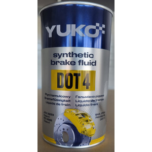 Рідина гальмівна DOT-4 SAE J1704, ISO 4925 Class 4 (0,6л.) (YUKOIL) Рідина гальмівна DOT-4 SAE J1704, ISO 4925 Class 4 (0,6л.) (YUKOIL)