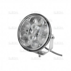 Фара рабочая, LED 36W (12/24В) круглая (12x3W/гибридный луч) Фара рабочая, LED 36W (12/24В) круглая (12x3W/гибридный луч)