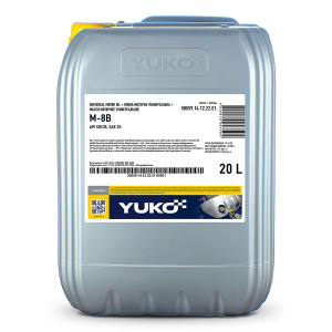 Олива моторна всесезонна М-8В SAE20, API SD/CB (20л.) (YUKOIL) Олива моторна всесезонна М-8В SAE20, API SD/CB (20л.) (YUKOIL)