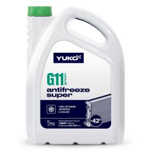 Рідина охолоджуюча ANTIFREEZE-40 Super G11 (зелений) (5кг.) (YUKOIL) Рідина охолоджуюча ANTIFREEZE-40 Super G11 (зелений) (5кг.) (YUKOIL)