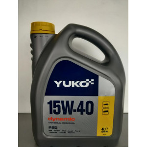 Олива моторна DYNAMIC 15W-40 API SG/СD (4л.) (YUKOIL) Олива моторна DYNAMIC 15W-40 API SG/СD (4л.) (YUKOIL)