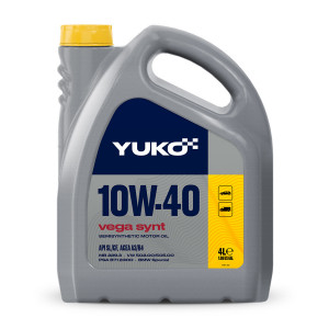 Олива моторна VEGA SYNT 10W-40 API SL/CF, ACEA A3, B4, напівсинт. (4л.) (YUKOIL) Олива моторна VEGA SYNT 10W-40 API SL/CF, ACEA A3, B4, напівсинт. (4л.) (YUKOIL)