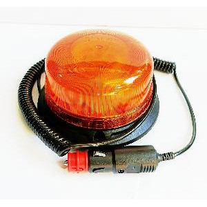 Маяк проблесковый LED (12В/24В) низкий (магнит +3 болта крепления)